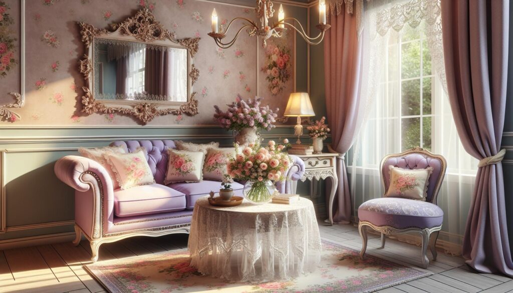 coquette home decor